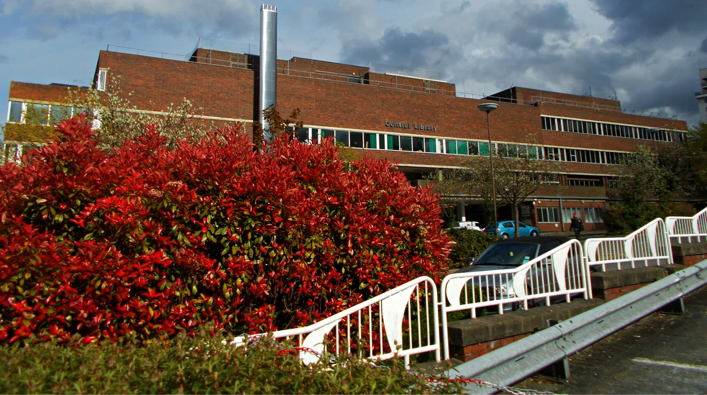 Sutton's Civic Offices and Central Library on St Nicholas Way, where the Pension Committee meets on 29 September.