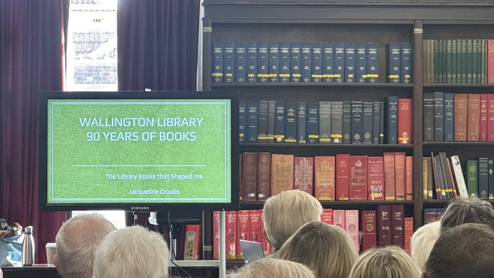 Author Jacqueline Crooks's talk on the books that shaped her, part of Wallington Library's 90th birthday event on Saturday 3 October.